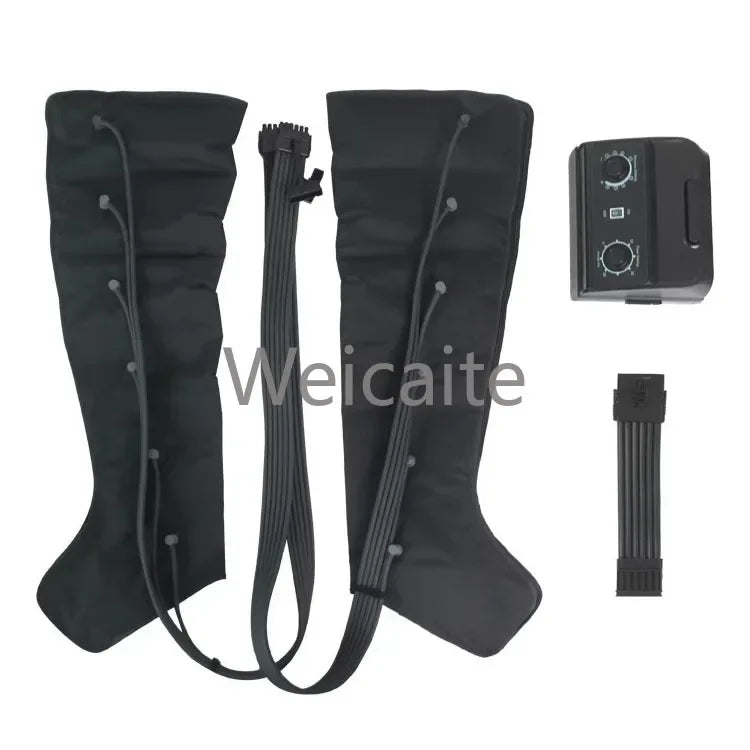 Black electric horse whips with a remote control on a white background, featuring the brand 'Weicaite'.