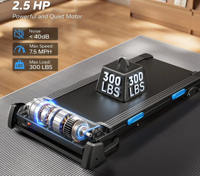MERACH T12 Foldable Incline Treadmill – Compact, Powerful, and Smart