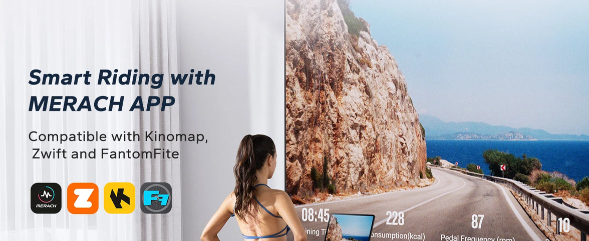 MERACH Magnetic Resistance Exercise Bike - S26B2 | Adjustable Seat & Resistance for Home Gym Workouts