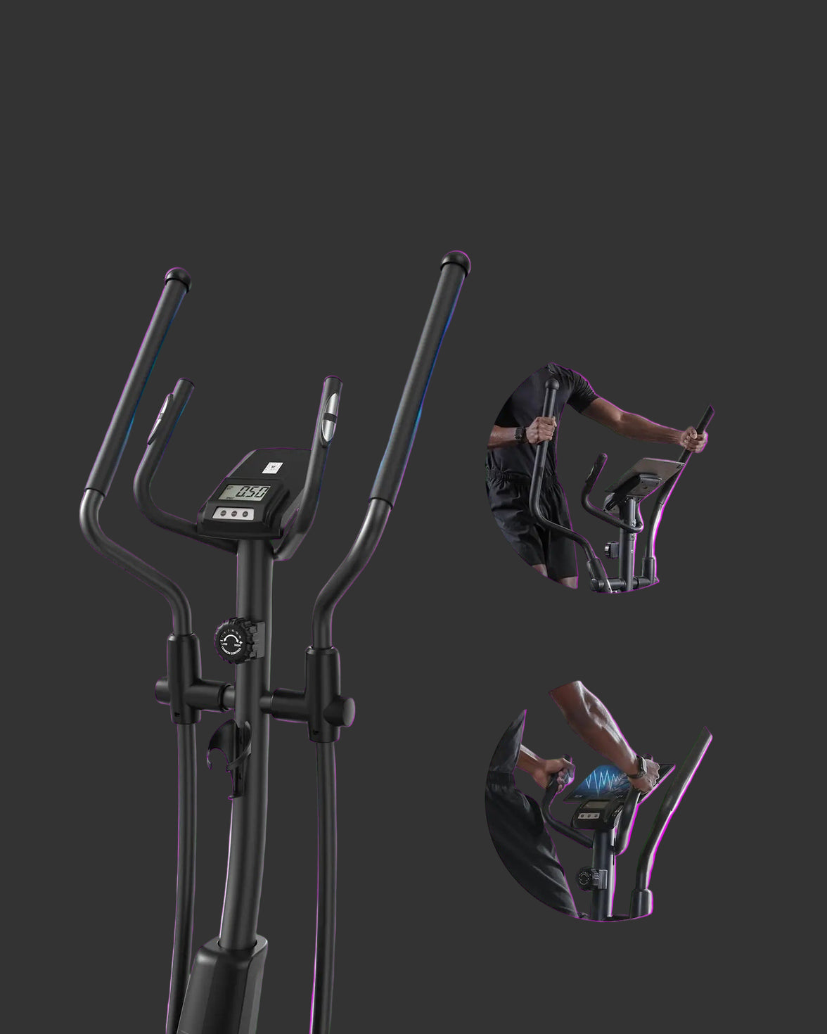 Two different armrest to meet different execrice needs