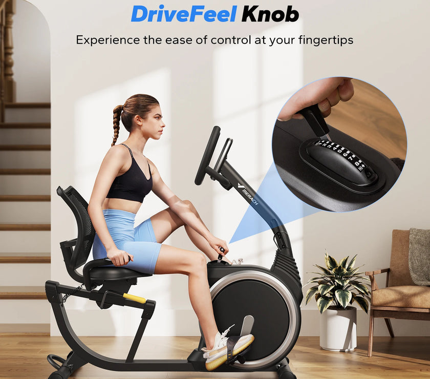 MERACH S19B1 magnetic indoor cycling bike black