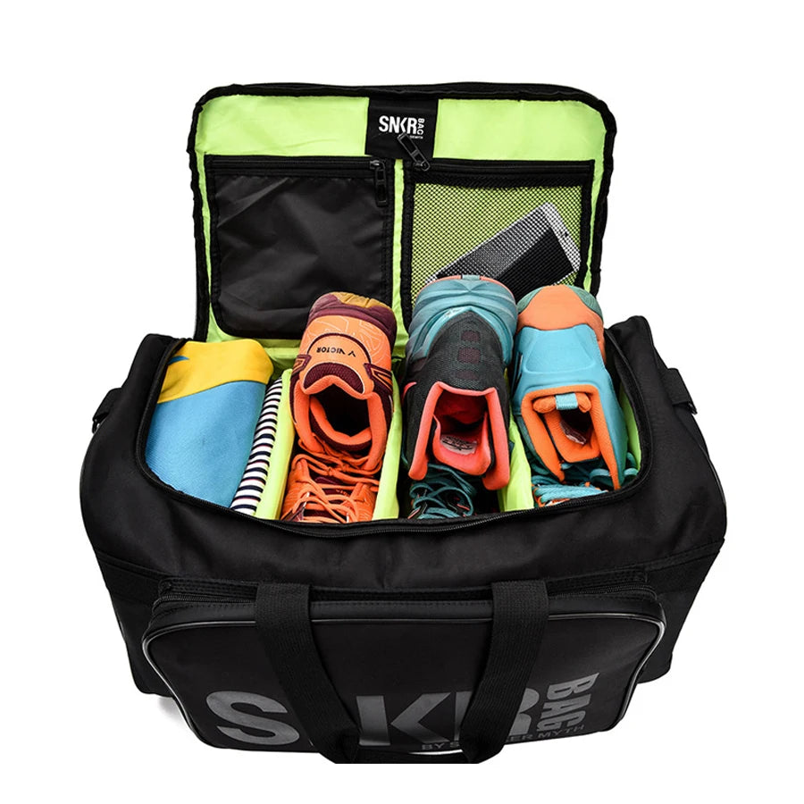 SNKR Multifunctional Adjustable Gym Bag — Lightweight, Durable & Travel-Ready