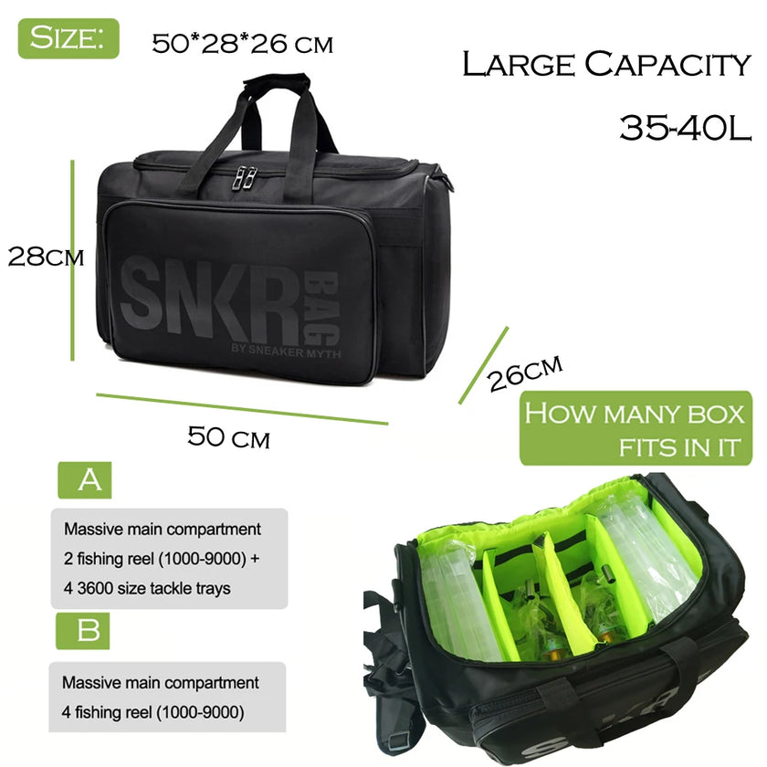 SNKR Multifunctional Adjustable Gym Bag — Lightweight, Durable & Travel-Ready