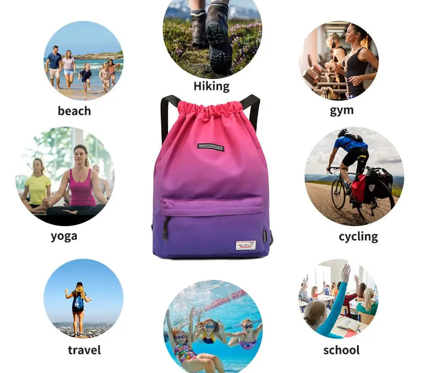 Summer Waterproof Drawstring Bag