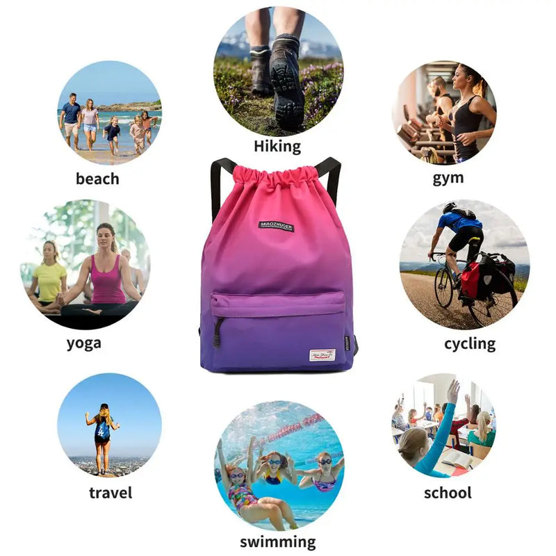 Summer Waterproof Drawstring Bag