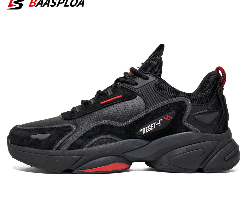 Leather Casual Running Shoes