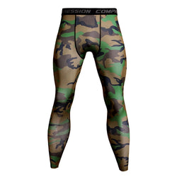 Camo Compression Jogging Tights