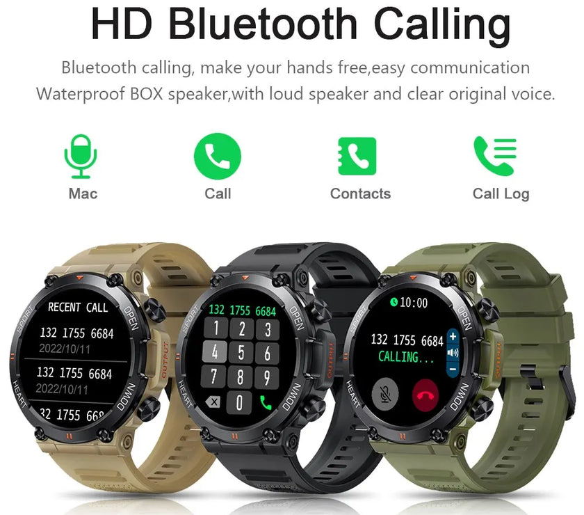 Fitness Tracker Heart Monitor Smartwatch