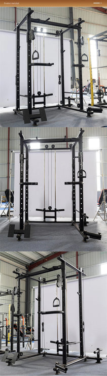 MIYAUP Large Comprehensive Trainer Home Gym Equipment Squat Gantry Flying Bird Bench Press Frame