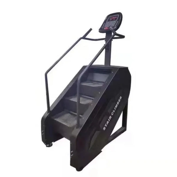 Commercial Stair Climber Machine - Stepper Cardio & Strength Trainer for Gym/Home | Heavy-Duty Stairmaster Climbing Stepper w/ LCD Display | Cardio, Leg & Glute Workout Equipment
