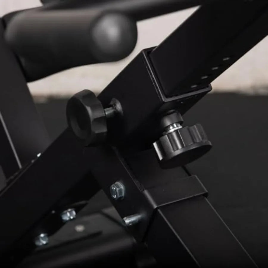 Hyper Back Extension Bench for Upper Body Strength Training in Garage Gym Setup Supports Up to 250 LB Ideal for Home Fitness En