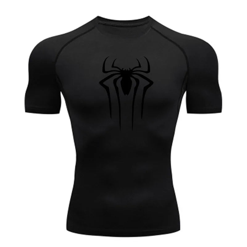 Men’s Quick-Dry Compression Sports Top – Breathable & Stylish