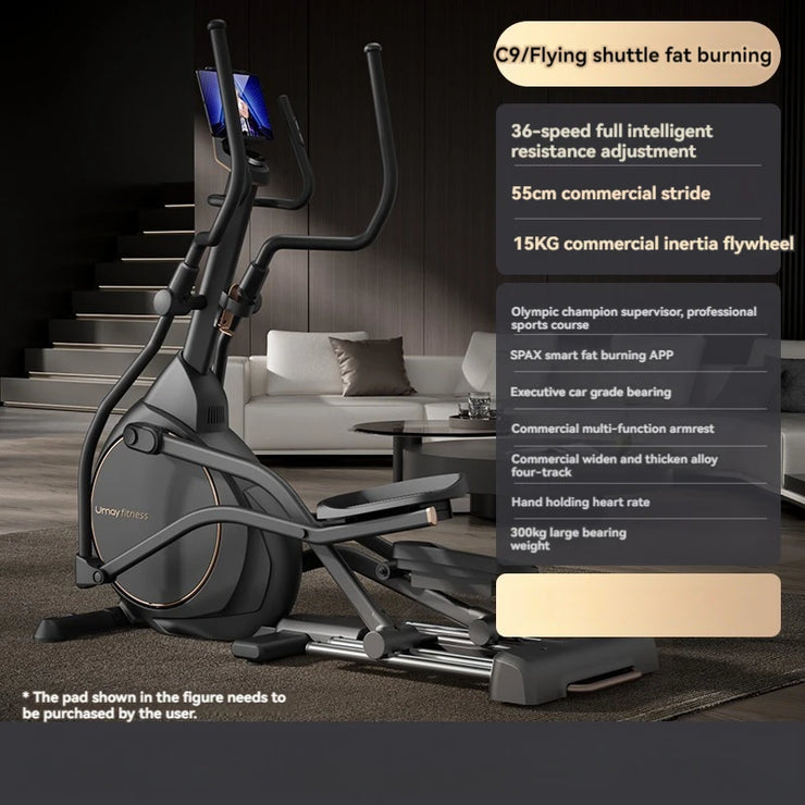 Elliptical machine smart home gym space walker silent stepper sports equipment