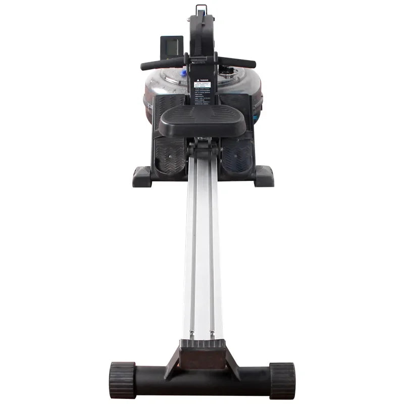 Commercial Gym Home Fitness Equipment Cardio Water Resistance Rower Water Rowing Machine With Digital Monitor