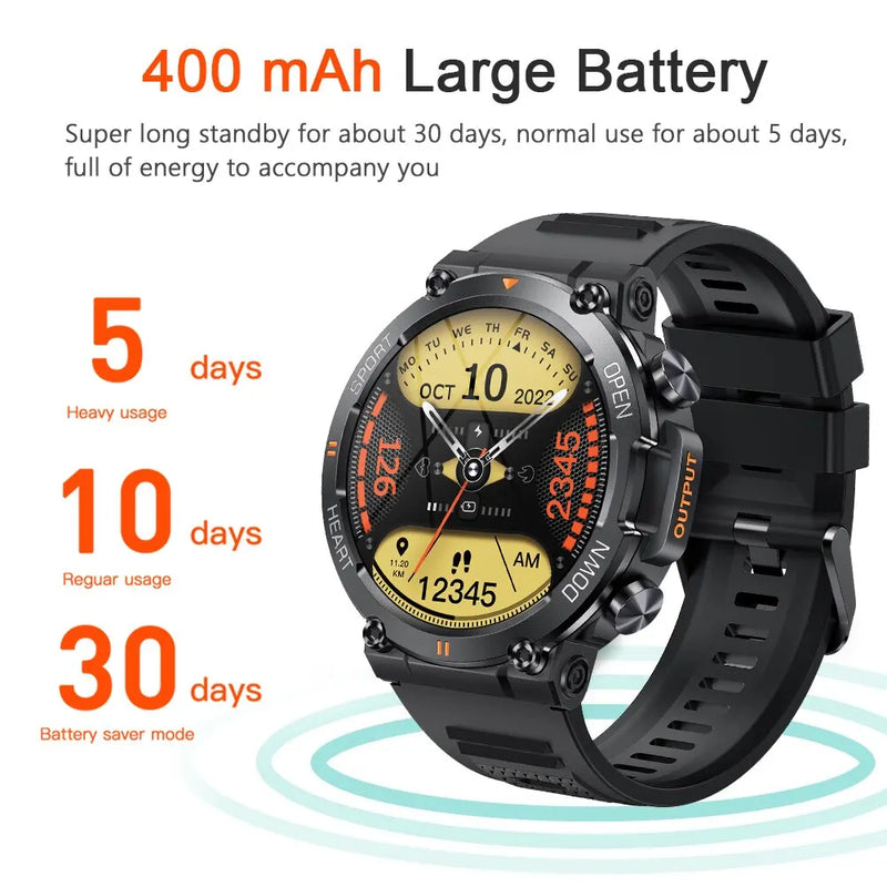 Fitness Tracker Heart Monitor Smartwatch