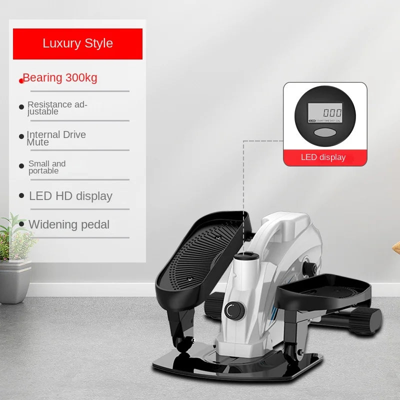 OVOZI Elliptical Machine Home Fitness Equipment Indoor Silent Mini Step Machine Running Mountaineering Spacewalk Steppers