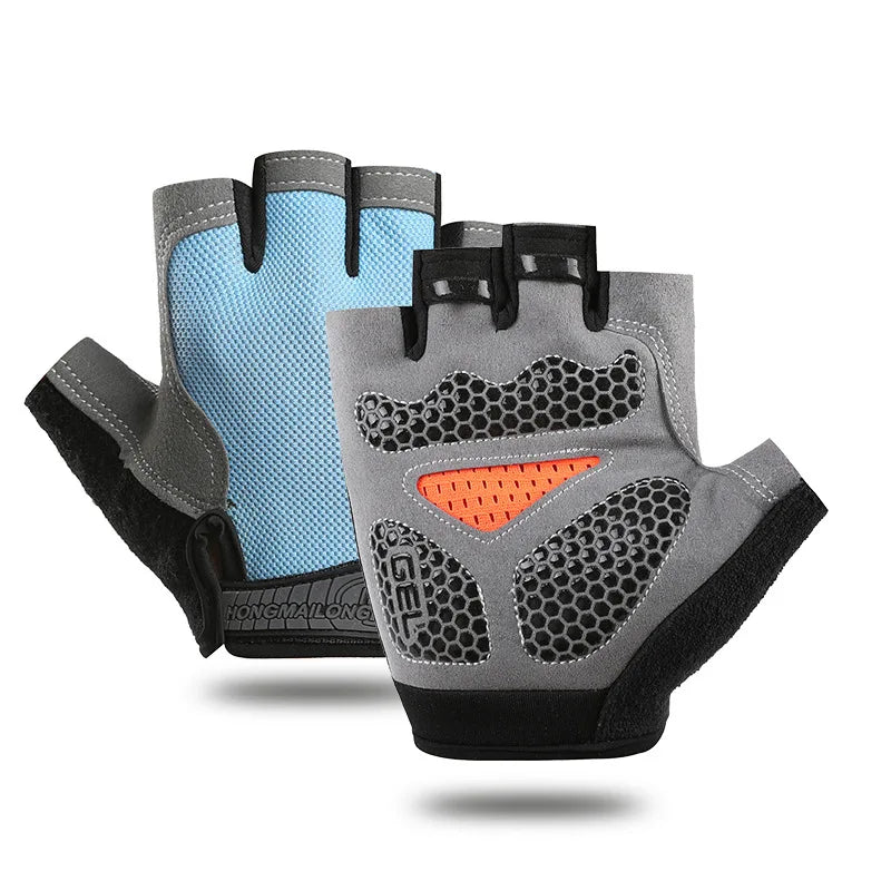 Breathable Half Finger Gym Gloves