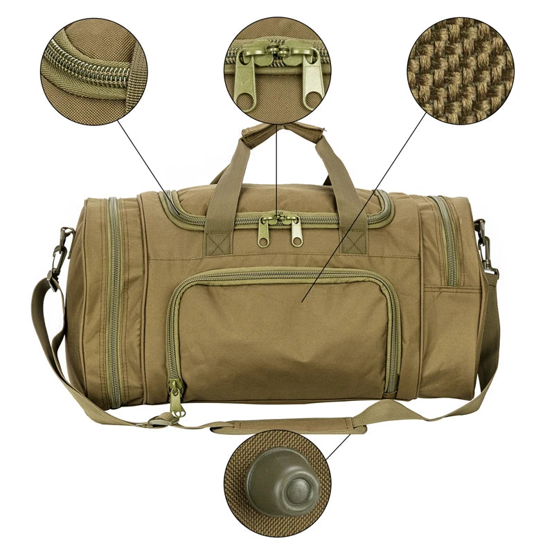 Waterproof Camo Fitness Bag