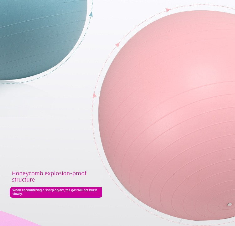 Two spherical objects with honeycomb structure and text about explosion-proof design.