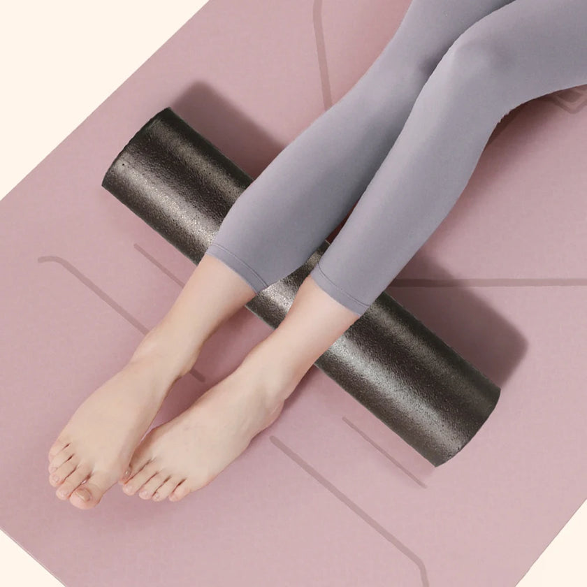 12 Inch High-Density Back Foam Roller Foam Massage Roller Deep Tissue Massager for Back Legs Exercise Yoga Physical Activities
