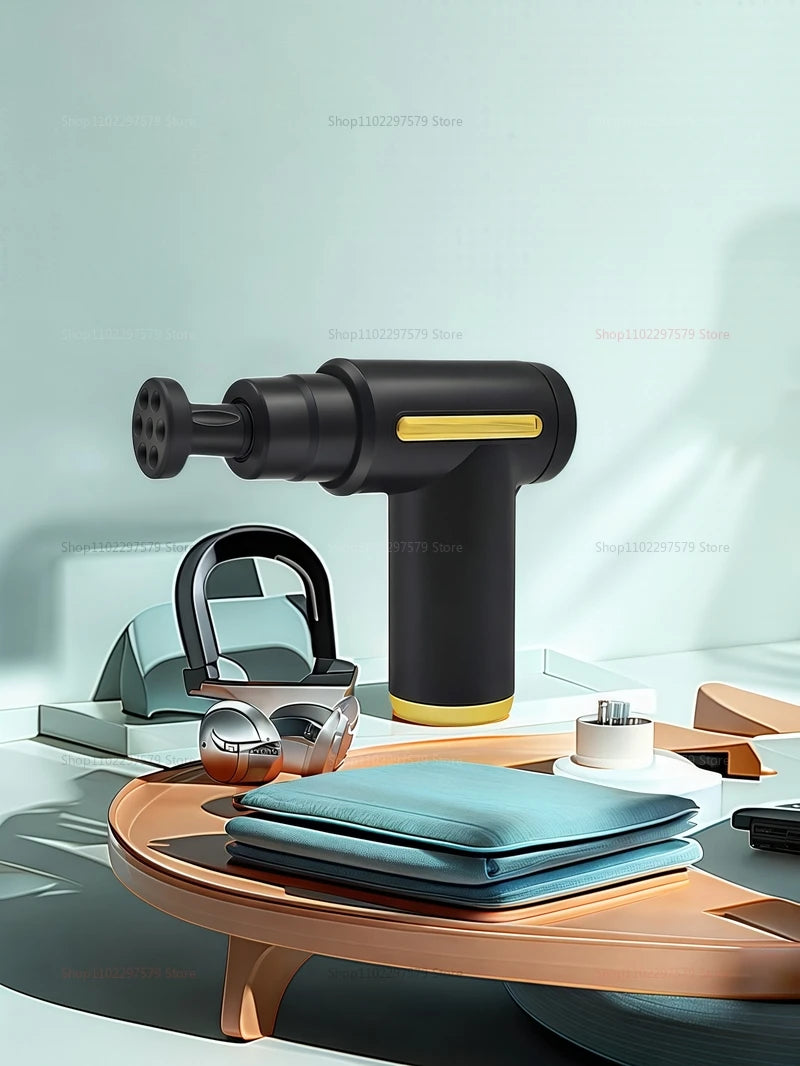 LZJV Electric Percussion Massage Gun – Deep Tissue Muscle Relaxation for Neck, Back, Shoulder & Full Body Recovery