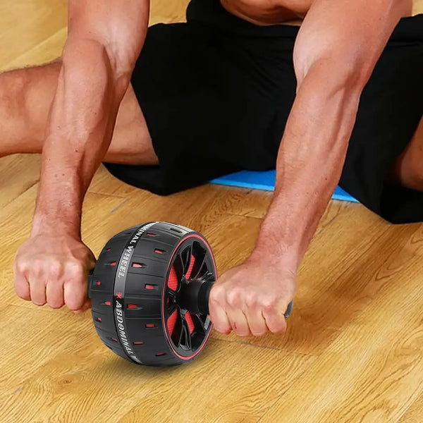SpokenFitness Silent Ab Roller — Dual-Wheel Core & Balance Trainer (Unisex) | Home Abdominal Exercise