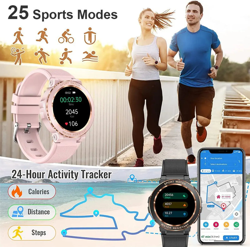 Waterproof Bluetooth Women Smart Watch