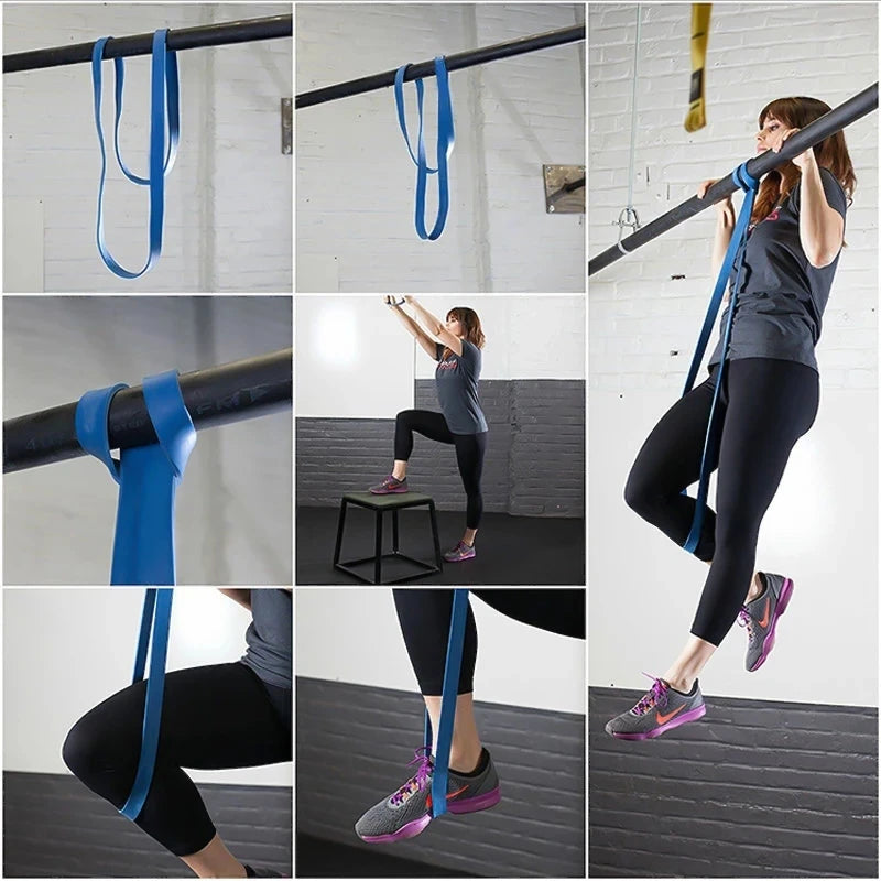Qze Upward Spirit Rubber Chest Developer — Pull-Up Assist & Resistance Trainer (Unisex)