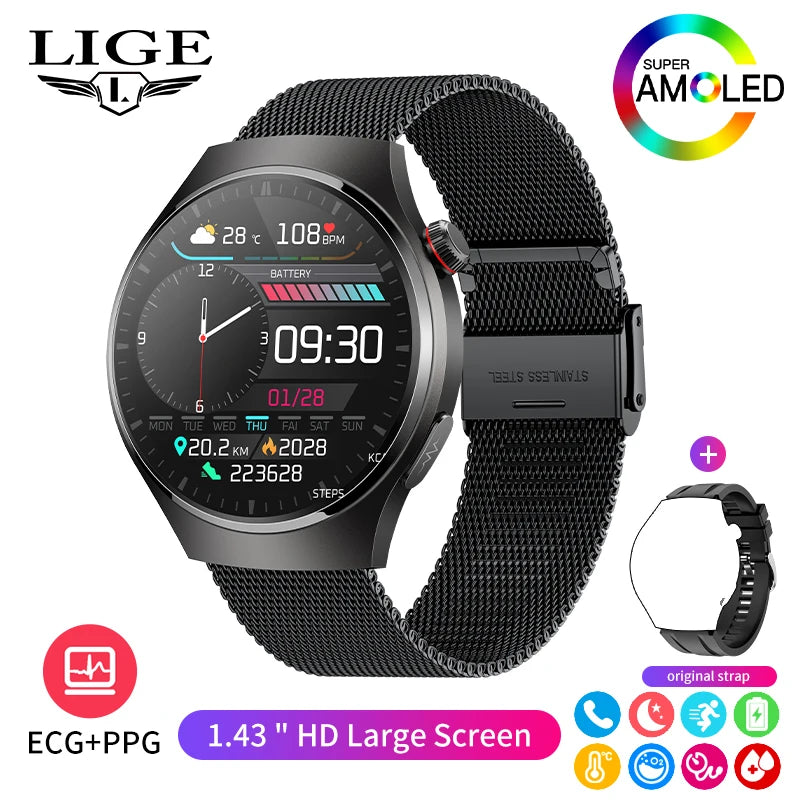 Smart Watch with Heart Monitor