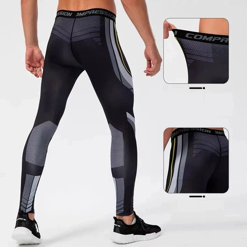 Sporty Crossfit Bodybuilding Compression Tights