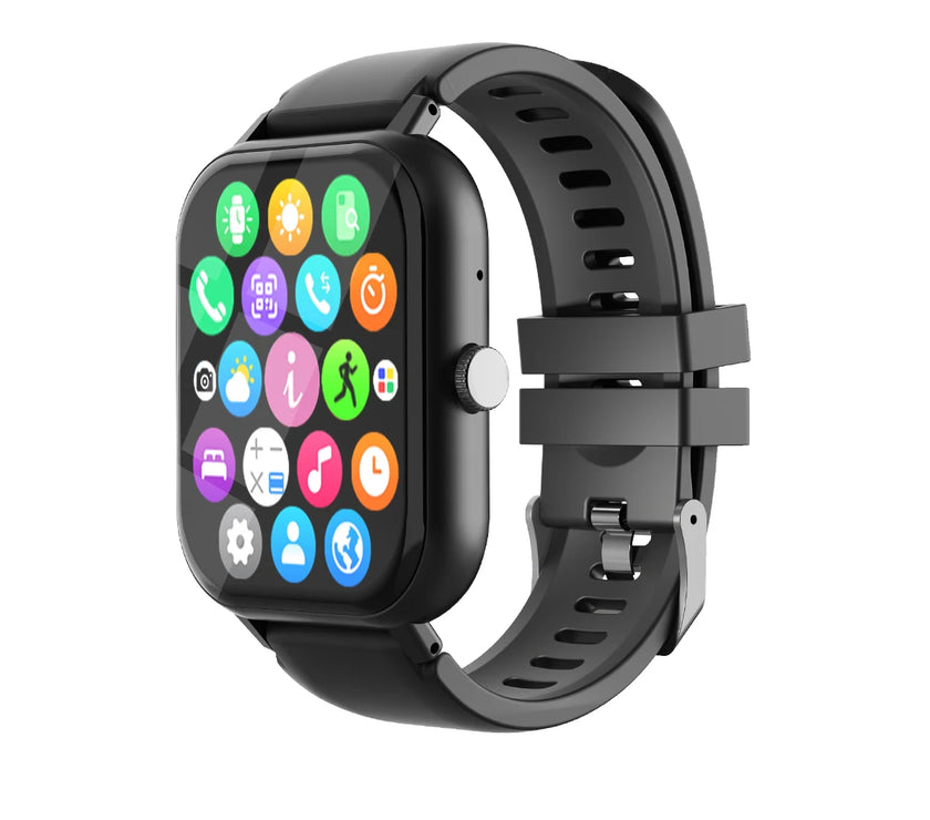 Steel Band Smart Watch with Fitness Tracker