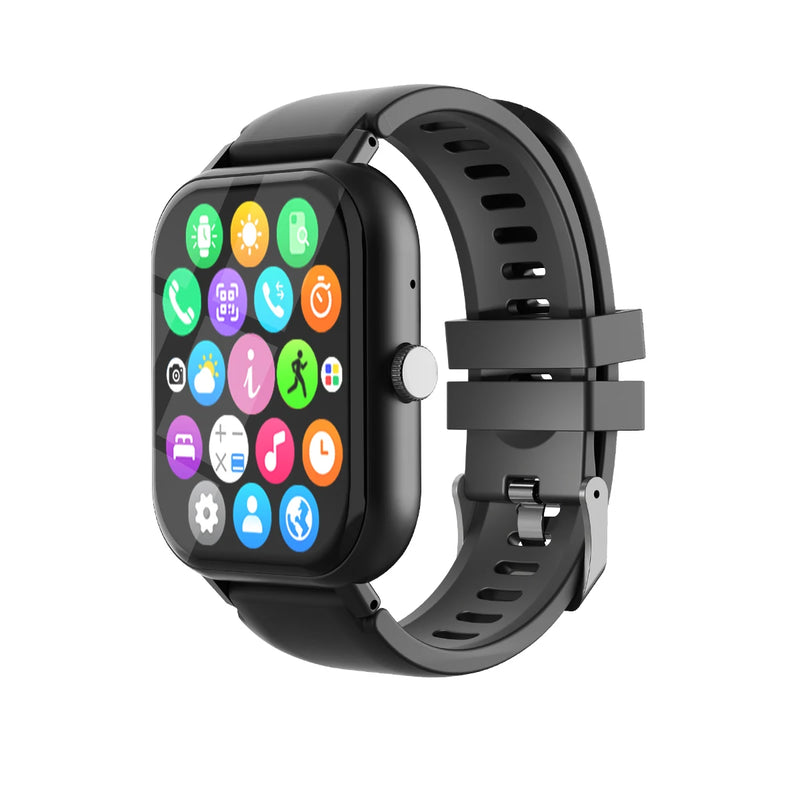 Steel Band Smart Watch with Fitness Tracker