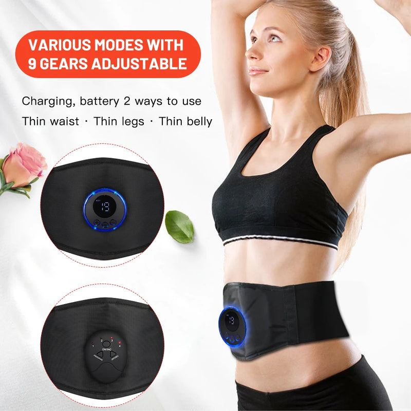 Muscle Stimulator Belt With LCD display