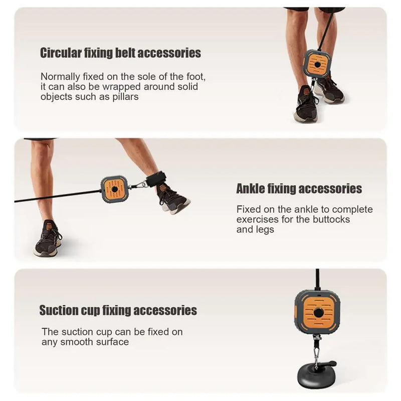 Resistance Bands Adjustable Strength Training Fitness Bands Comfortable Strength Training Equipment With Handles For Home Gym