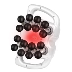 Deep Tissue Percussion Massage Gun for Muscle Recovery, 9-Speed Rechargeable Handheld Massager for Pain Relief in Back, Neck