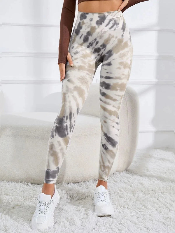 Tie Dye Booty Lifting Fitness Leggings