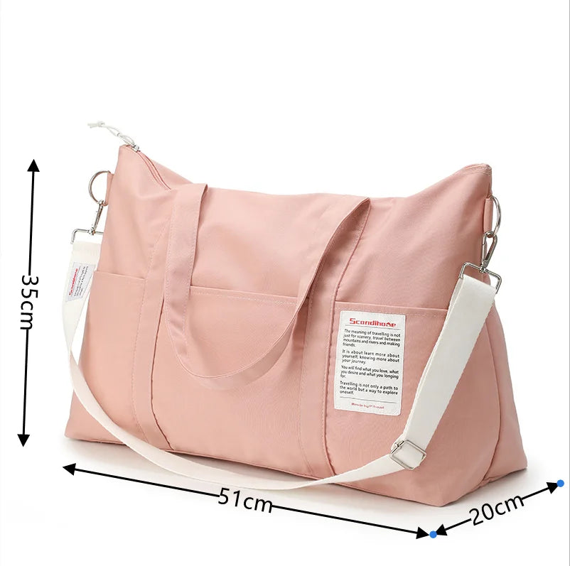 Canvas Waterproof Sports Gym Bag