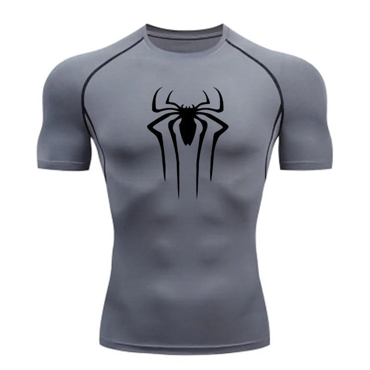 Men’s Quick-Dry Compression Sports Top – Breathable & Stylish