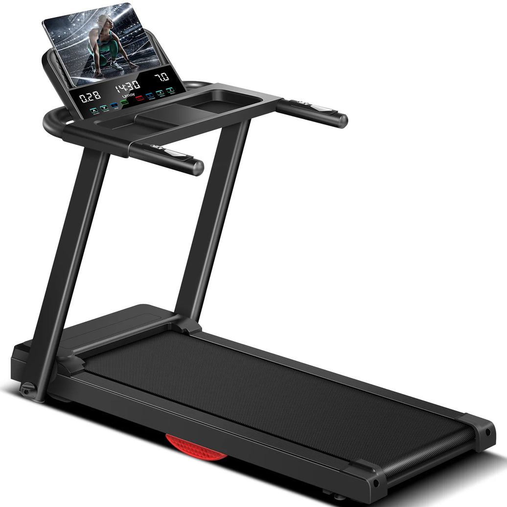 SPOKENFITNESS Folding Treadmill – Quiet, Powerful &amp; Joint-Friendly