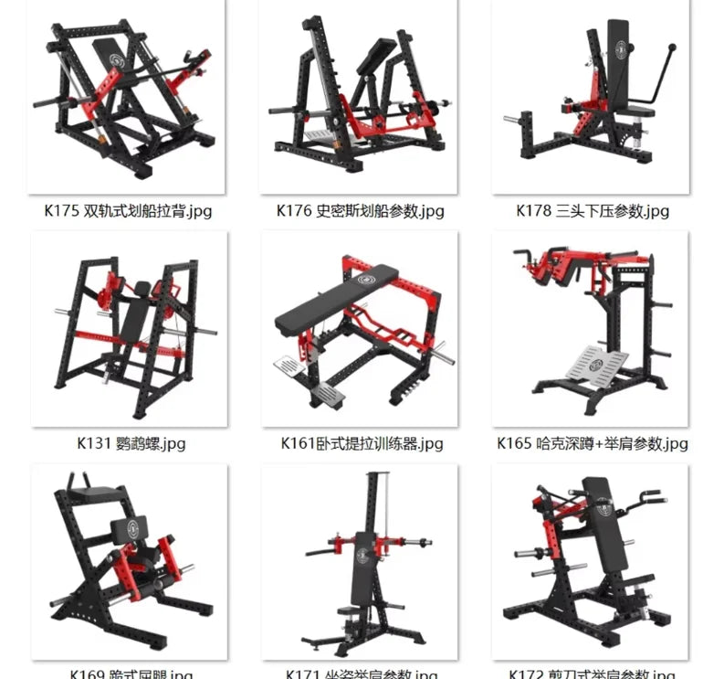Gym Equipment Body Building Biceps Extension Biceps Machine Squat Rack  Gym Equipment for Home Workout Equipments Legs Waist