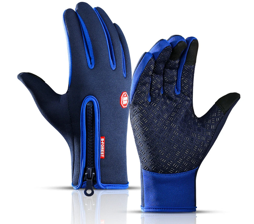 Touch Screen Cycling Gloves With Wrist Support