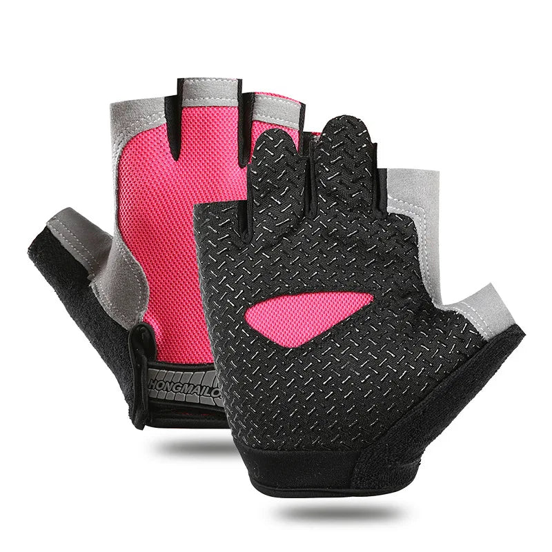 Breathable Half Finger Gym Gloves