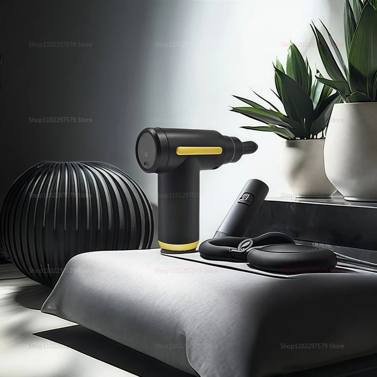 LZJV Electric Percussion Massage Gun – Deep Tissue Muscle Relaxation for Neck, Back, Shoulder & Full Body Recovery