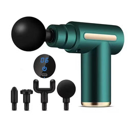 Electric Percussion Massage Gun for Deep Tissue Muscle Relaxation Fatigue Relief Body Neck Back Shoulder Fitness Tool