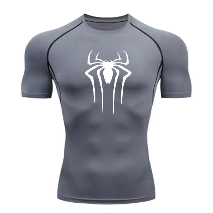 Men’s Quick-Dry Compression Sports Top – Breathable & Stylish