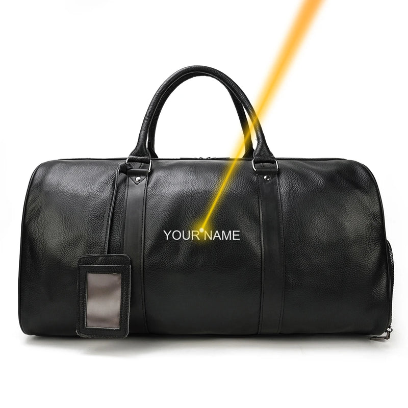 PU Leather Gym Bag