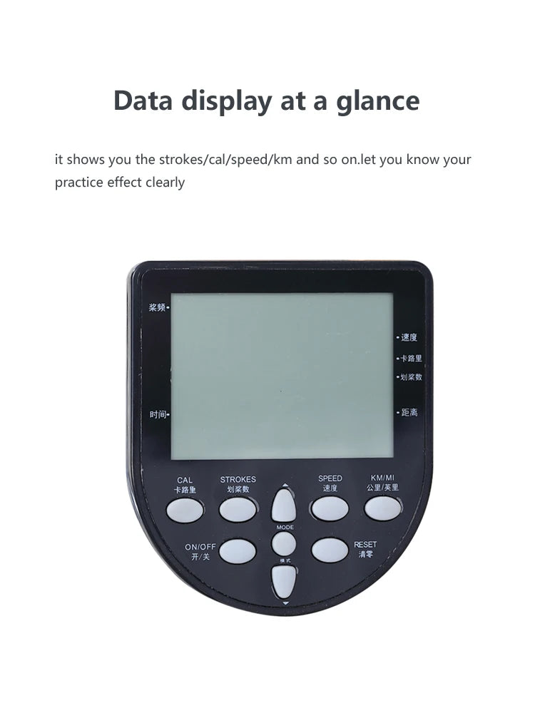 2024 hot home fitness machine folding wood rowing machine water rowing machine