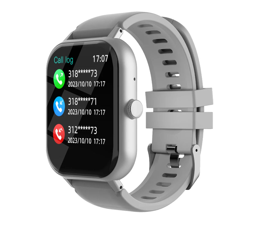 Steel Band Smart Watch with Fitness Tracker