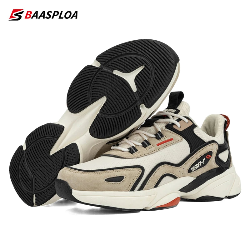 Leather Casual Running Shoes