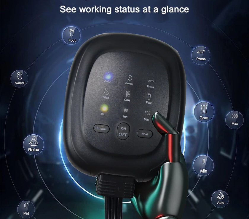 VamsLuna Cycling Compression Boots (Non-Electronic) — Leg Massage Sleeves, 3-Level Fit, 6 Configurations, CE Certified